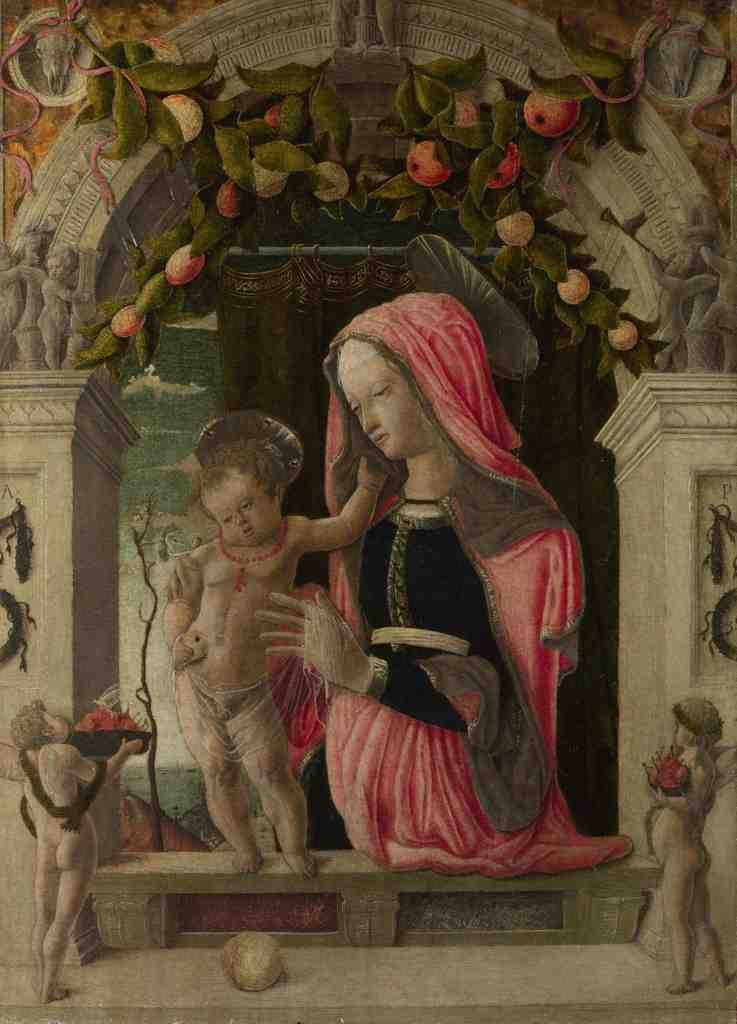 Giorgio Schiavone The Virgin and Child A4 Photo Print