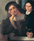 Giorgione double portrait 15022 Art A4 Photo Print