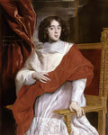 Giovanni Battista Gaulli baciccio cardinal de bouillon Art A4 Photo Print