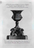 Giovanni Battista Piranesi antique vase of marble villa albani A4 Photo Print