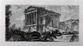 Giovanni Battista Piranesi arch of pula in istria near the port Art A4 Photo Print