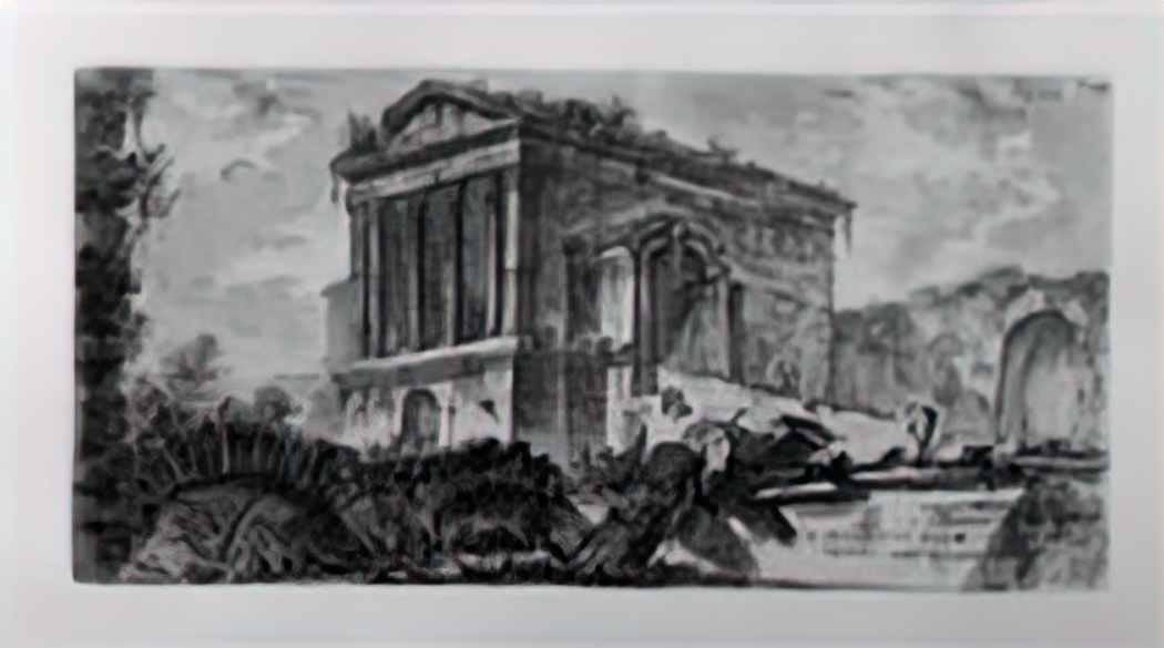 Giovanni Battista Piranesi arch of pula in istria near the port Art A4 Photo Print