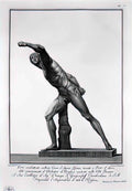 Giovanni Battista Piranesi borghese fighter Art A4 Photo Print