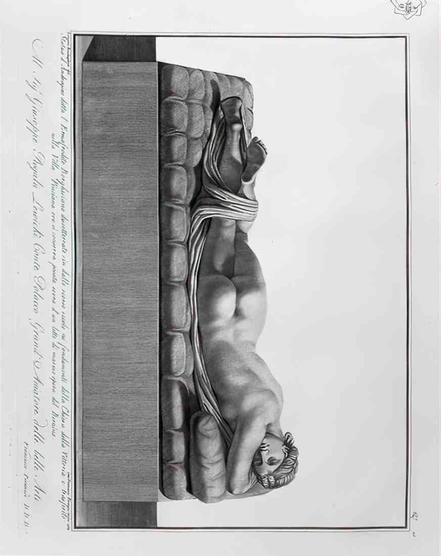 Giovanni Battista Piranesi borghese hermaphrodite A4 Photo Print