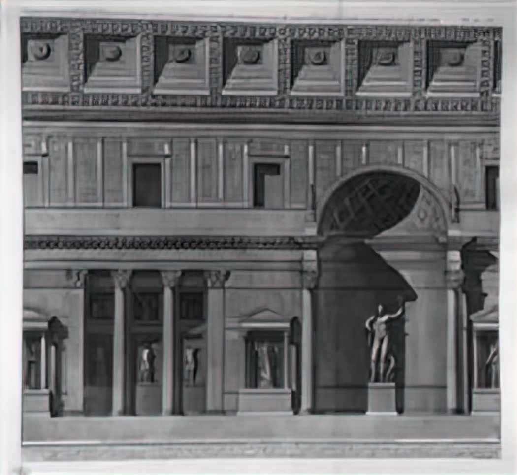 Giovanni Battista Piranesi demonstration of a part of the interior of Art A4 Photo Print