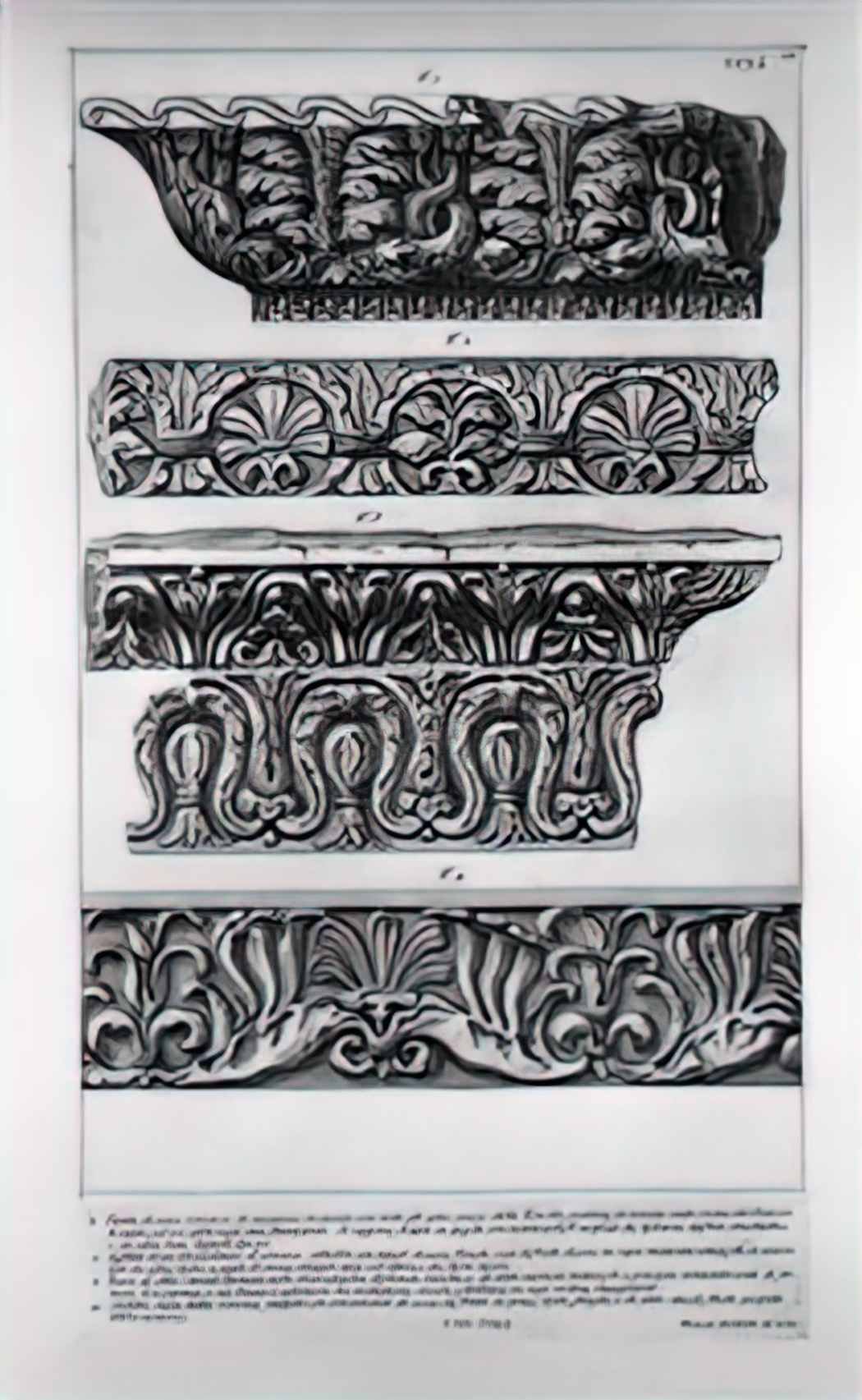 Giovanni Battista Piranesi frames and gutters Art A4 Photo Print