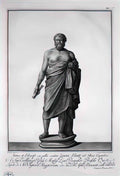 Giovanni Battista Piranesi greek philosopher Art A4 Photo Print