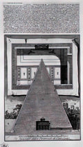 Giovanni Battista Piranesi the roman antiquities t 3 plate xlv cross Art A4 Photo Print