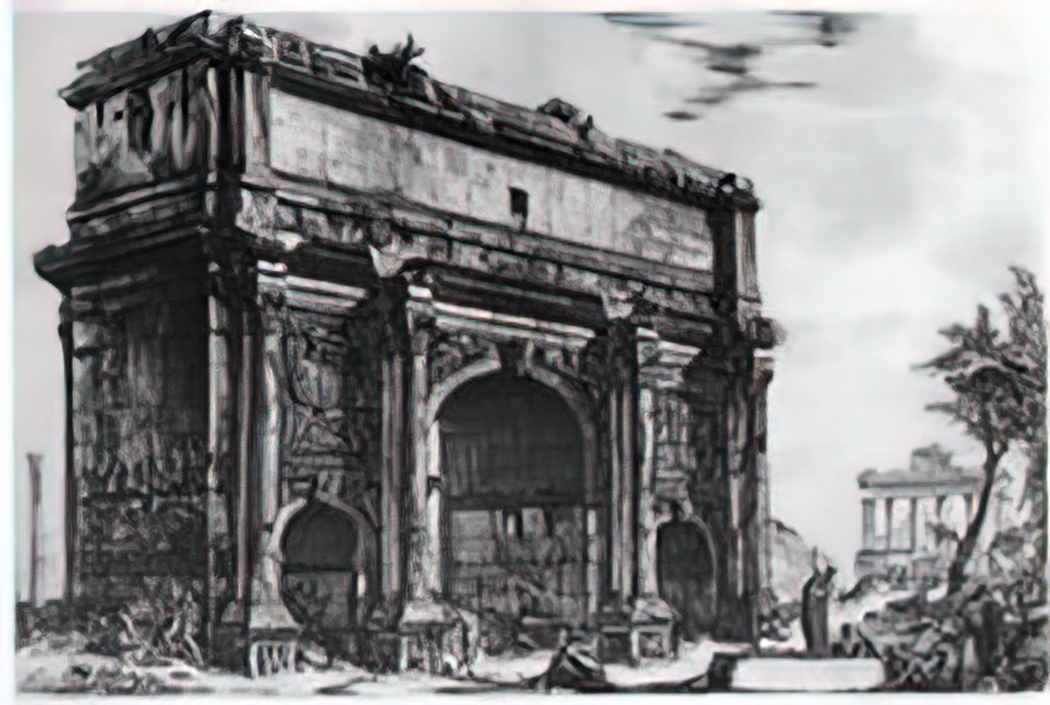 Giovanni Battista Piranesi vedute di roma 118 Art A4 Photo Print