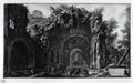 Giovanni Battista Piranesi view of the temple of camene Art A4 Photo Print