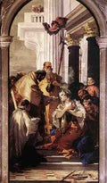 Giovanni Battista Tiepolo Last Communion Of St Lucy 5 A4 Photo Print