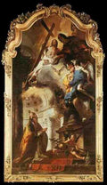 Giovanni Battista Tiepolo Pope St Clement Adoring The Trinity 5 A4 Photo Print