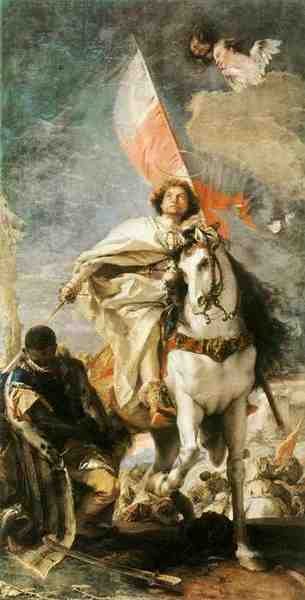 Giovanni Battista Tiepolo St James The Greater Conquering The Moors 5 A4 Photo Print