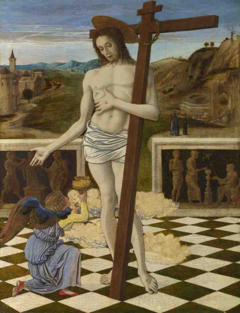 Giovanni Bellini The Blood of the Redeemer A4 Photo Print