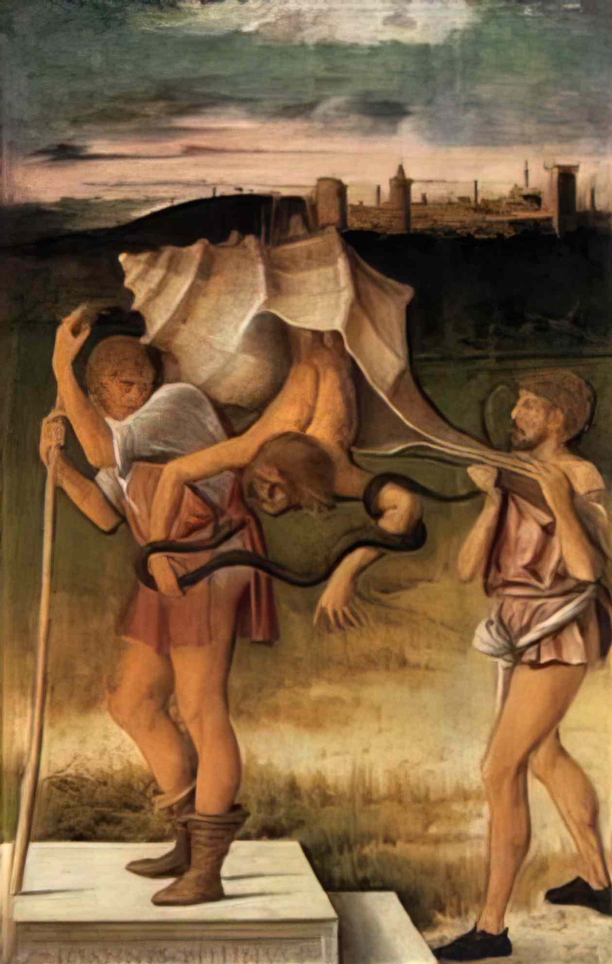 Giovanni Bellini four allegories falsehood wisdom Art A4 Photo Print