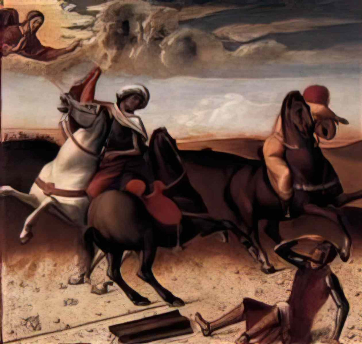 Giovanni Bellini pesaro altarpiece predella 1474 1 Art A4 Photo Print