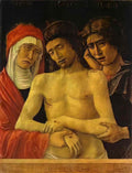 Giovanni Bellini pieta with the virgin and st john Art A4 Photo Print