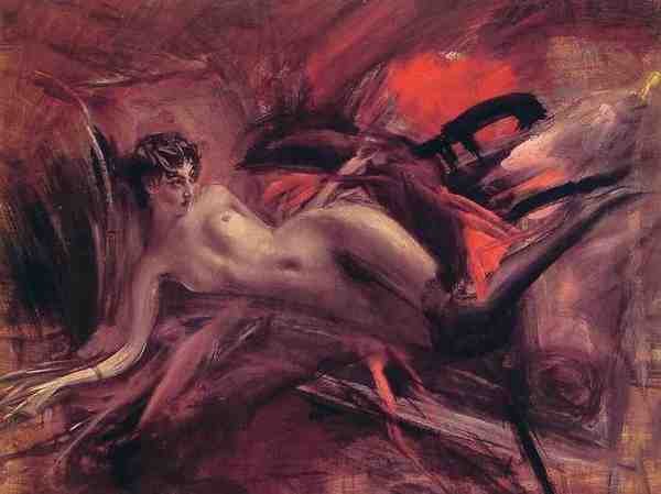 Giovanni Boldini Reclining Nude 5 A4 Photo Print