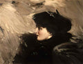 Giovanni Boldini a portrait of lina cavalieri Art A4 Photo Print