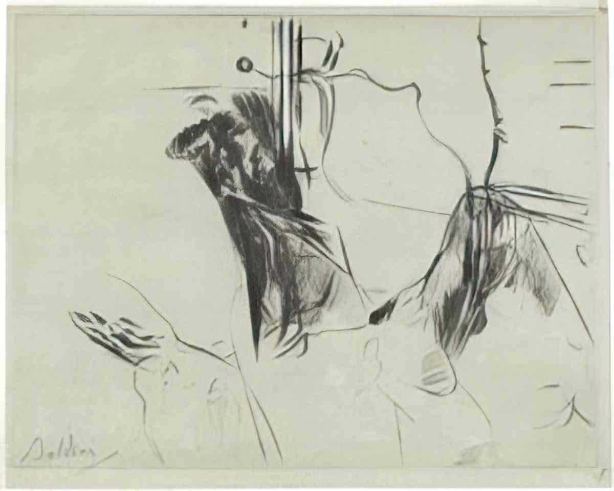 Giovanni Boldini bildnis paul cesar helleu ruhend Art A4 Photo Print