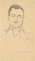 Giovanni Boldini caricature du comte pierre marie xavier de polignac Art A4 Photo Print