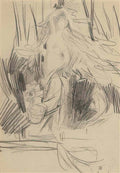 Giovanni Boldini danseuse au voile dans latelier Art A4 Photo Print