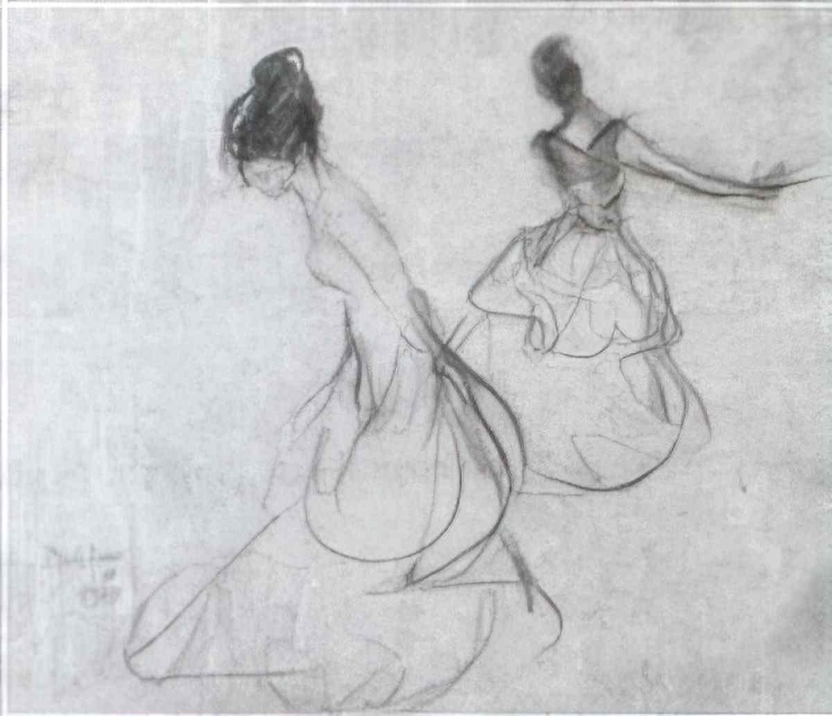 Giovanni Boldini etude de femmes Art A4 Photo Print