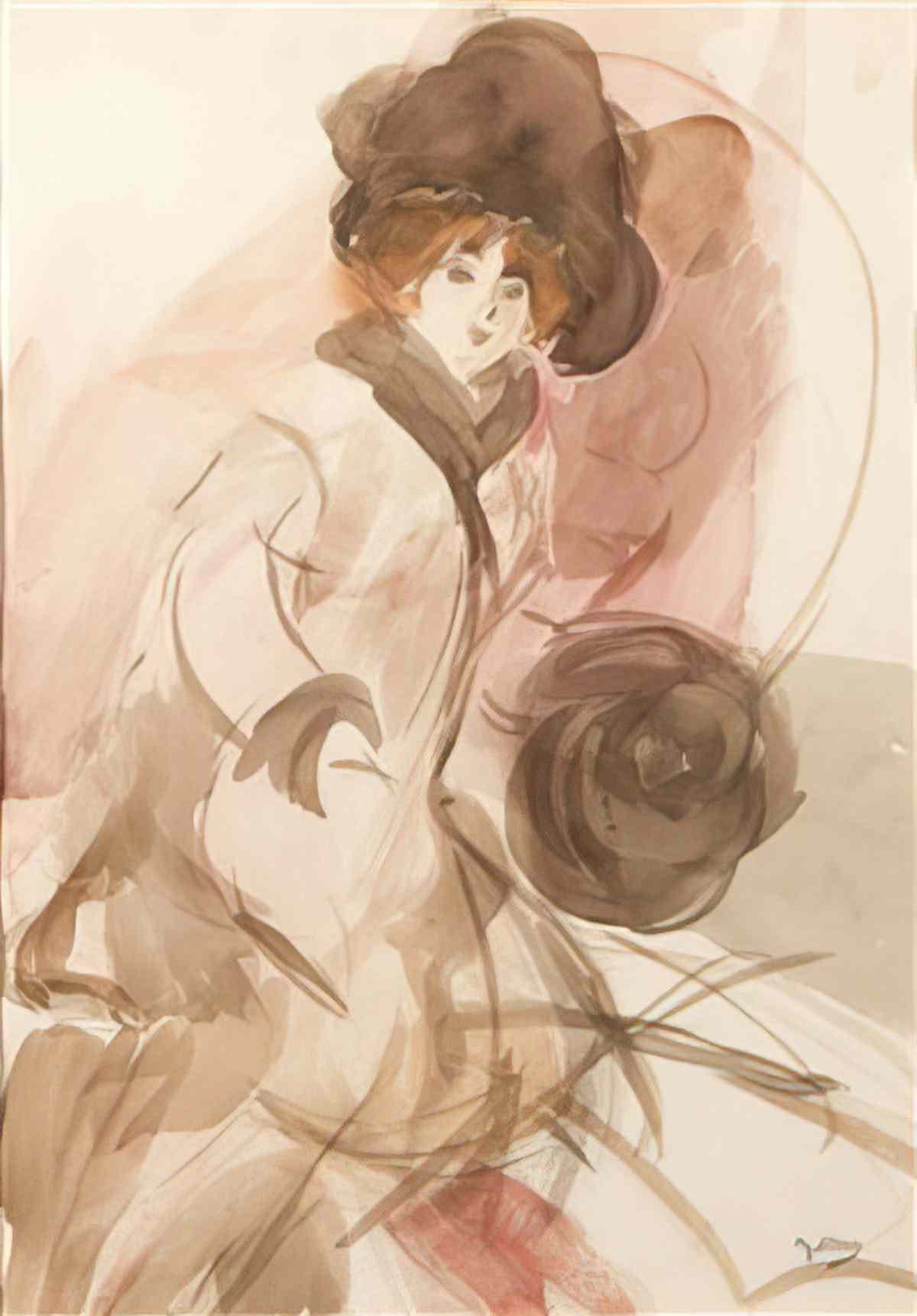 Giovanni Boldini baumstudie Art A4 Photo Print