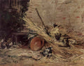 Giovanni Boldini gallinelle ruspanti 1 Art A4 Photo Print