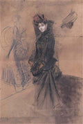 Giovanni Boldini caricature du comte pierre marie xavier de polignac Art A4 Photo Print