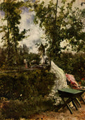 Giovanni Boldini in the garden 1 Art A4 Photo Print