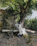 Giovanni Boldini in the garden Art A4 Photo Print