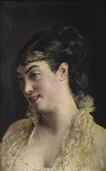 Giovanni Boldini donna allo specchio Art A4 Photo Print