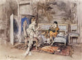 Giovanni Boldini donna nuda Art A4 Photo Print