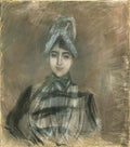 Giovanni Boldini la signorina concha de ossa Art A4 Photo Print