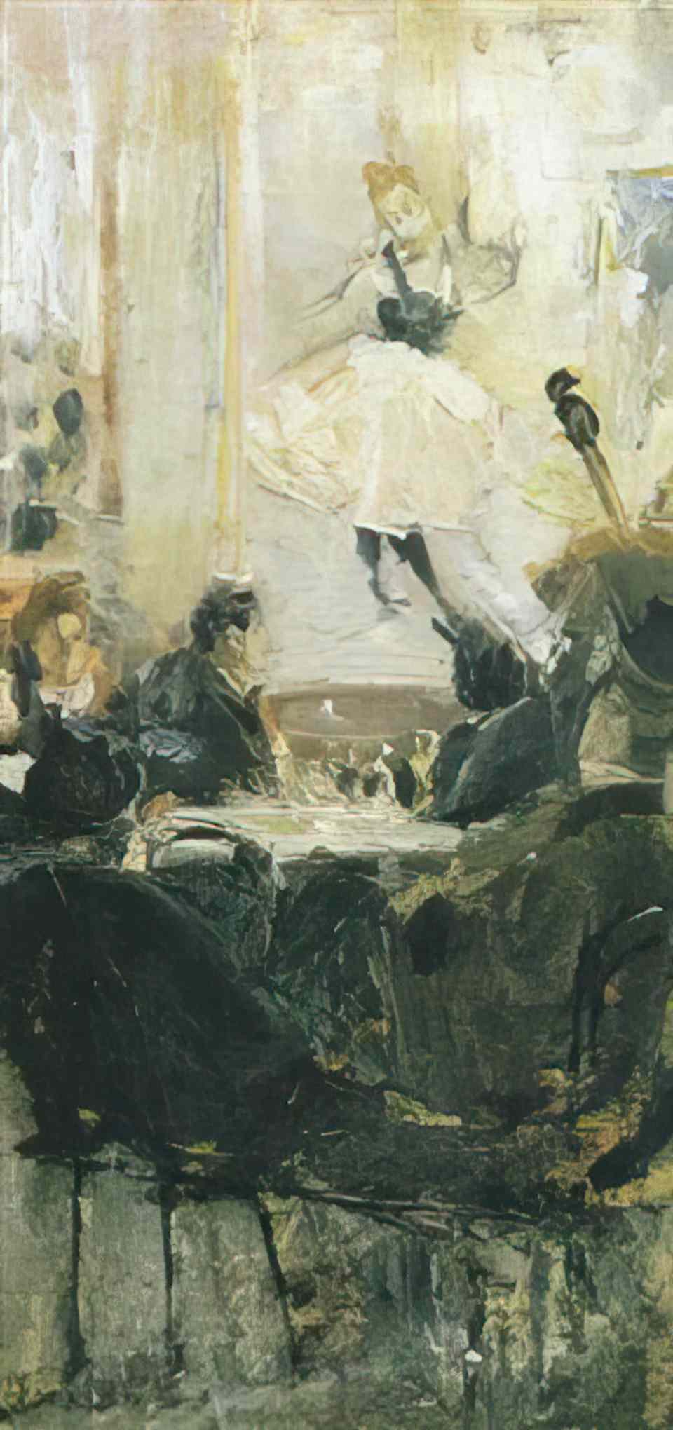 Giovanni Boldini elegante au fauteuil Art A4 Photo Print