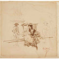 Giovanni Boldini elegante tournee vers la gauche Art A4 Photo Print