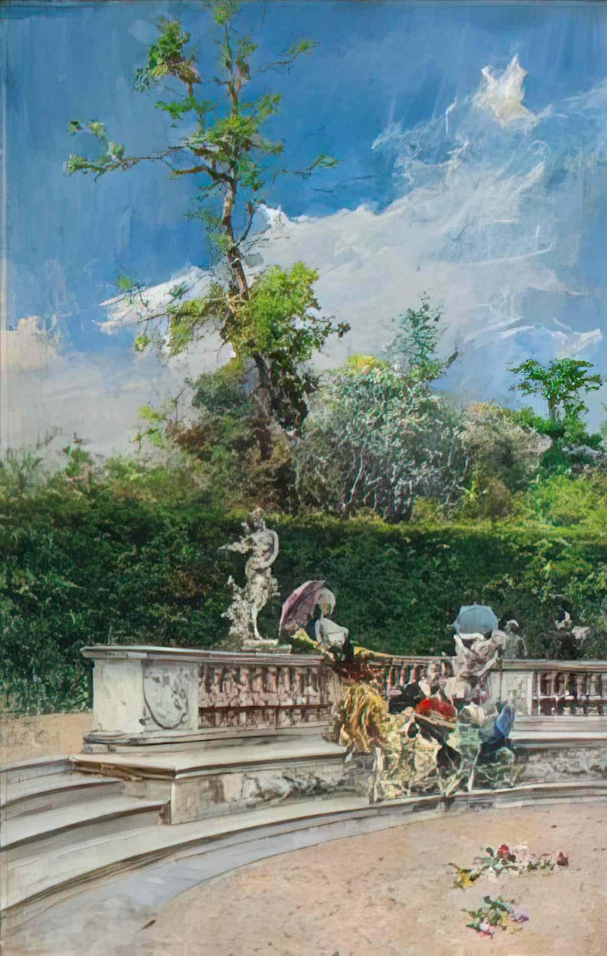 Giovanni Boldini elegantes a la conversation Art A4 Photo Print
