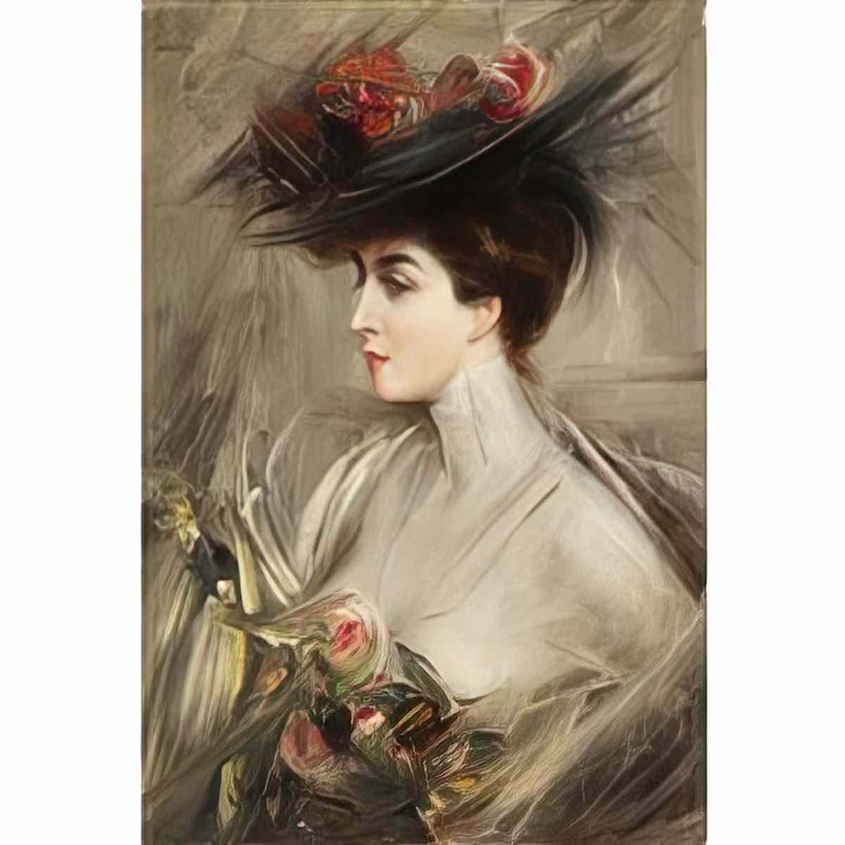 Giovanni Boldini etude Art A4 Photo Print