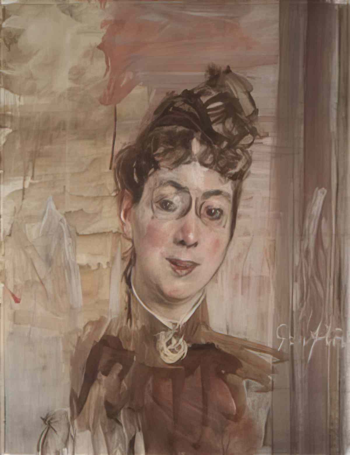 Giovanni Boldini linsegnante di inglese mrs. grafton Art A4 Photo Print