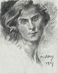 Giovanni Boldini madame angela jobard Art A4 Photo Print