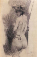 Giovanni Boldini frau mit federhut Art A4 Photo Print