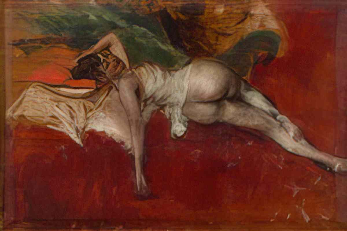 Giovanni Boldini nu feminin de dos Art A4 Photo Print