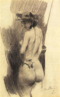 Giovanni Boldini giochi di bambini Art A4 Photo Print