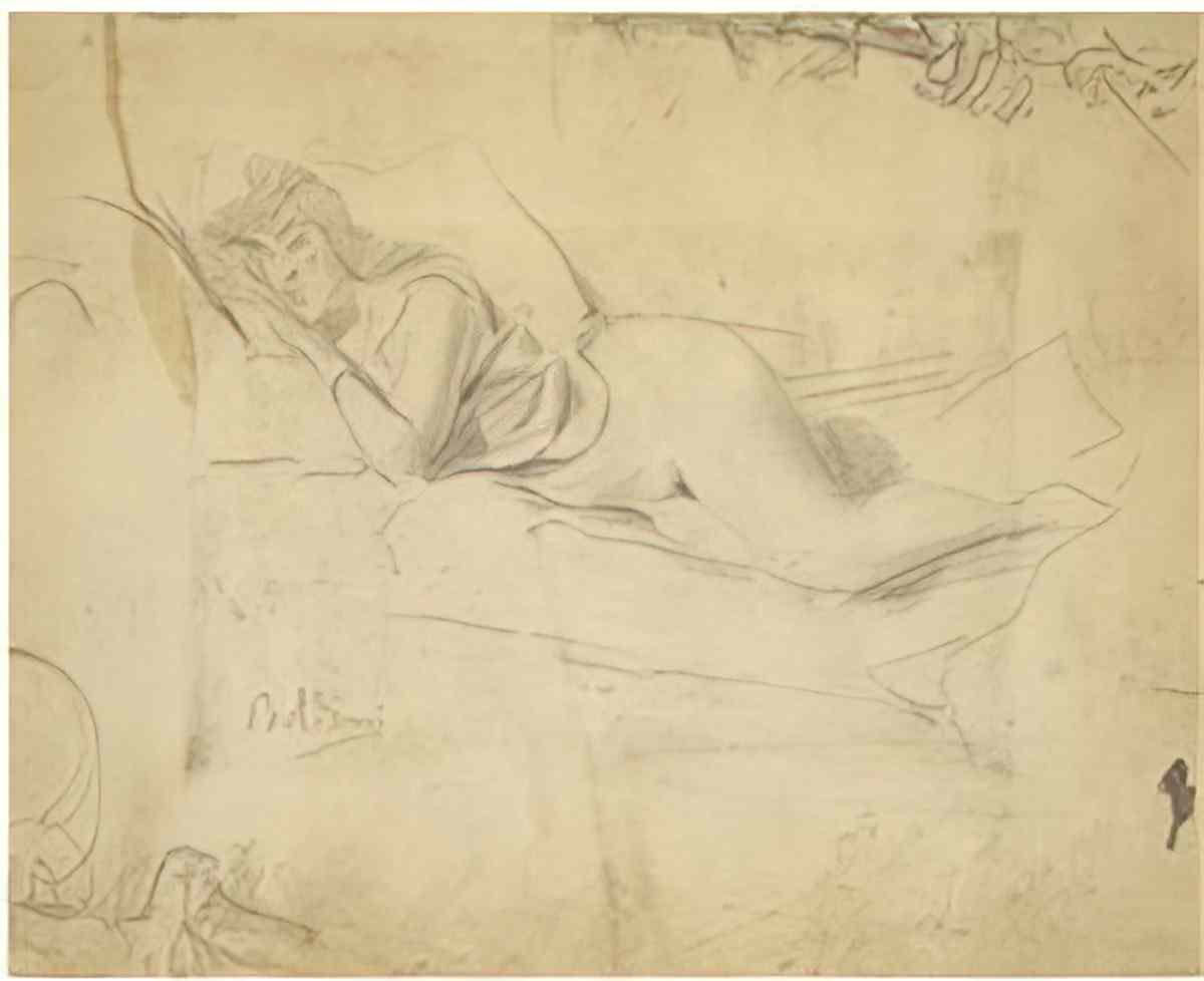 Giovanni Boldini giovane donna Art A4 Photo Print