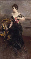 Giovanni Boldini portrait de la princesse cecile murat ney delchingen Art A4 Photo Print