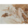 Giovanni Boldini parigi pescatore alla lenza Art A4 Photo Print