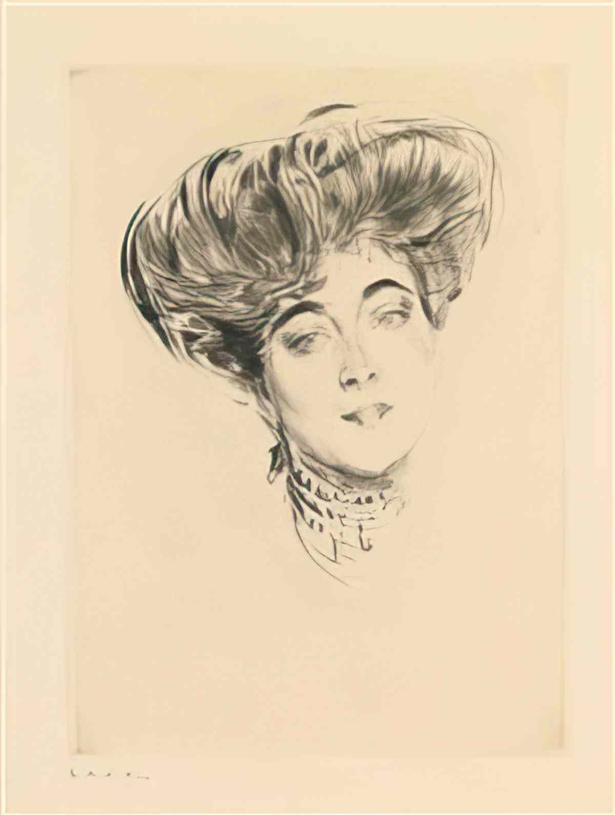 Giovanni Boldini ritratto della contessa dorsay Art A4 Photo Print