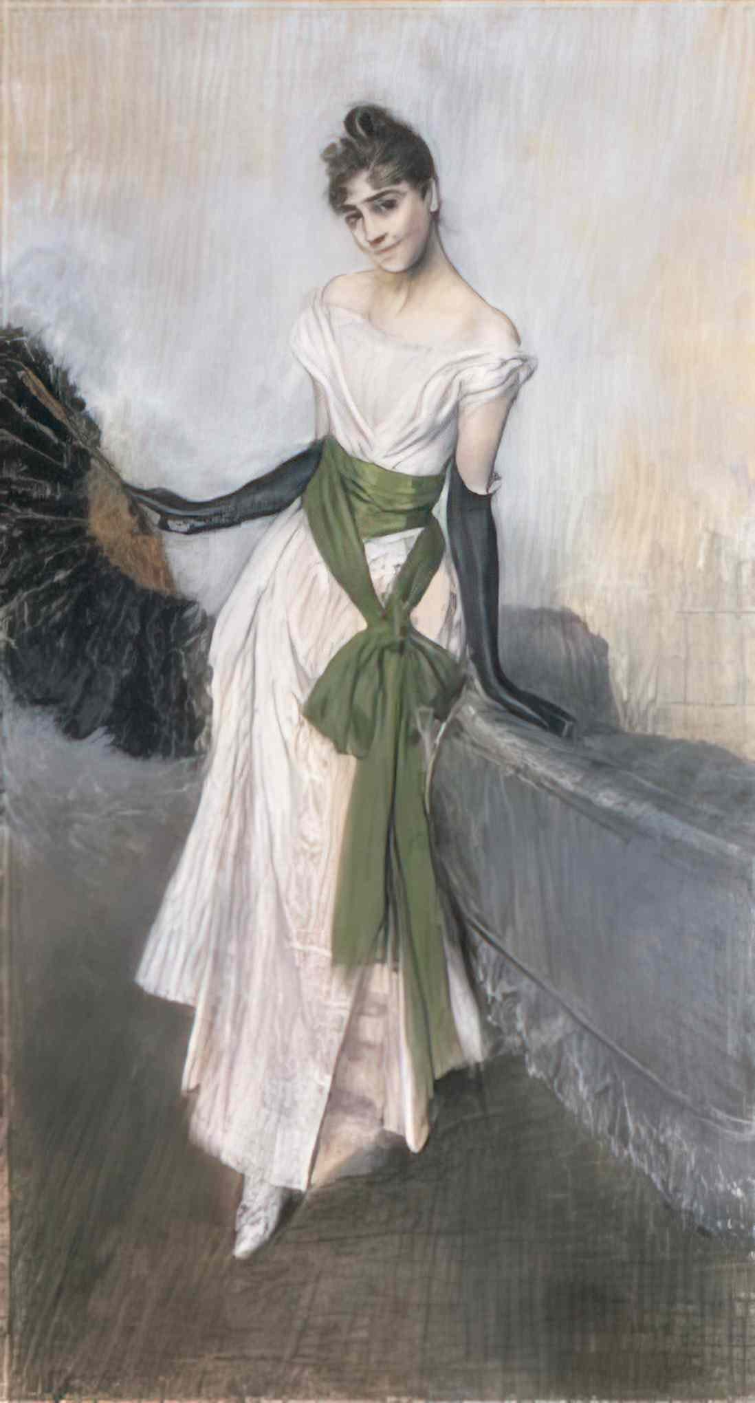 Giovanni Boldini ritratto della signorina concha de ossa 1 Art A4 Photo Print
