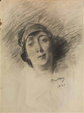 Giovanni Boldini portrait de femme Art A4 Photo Print